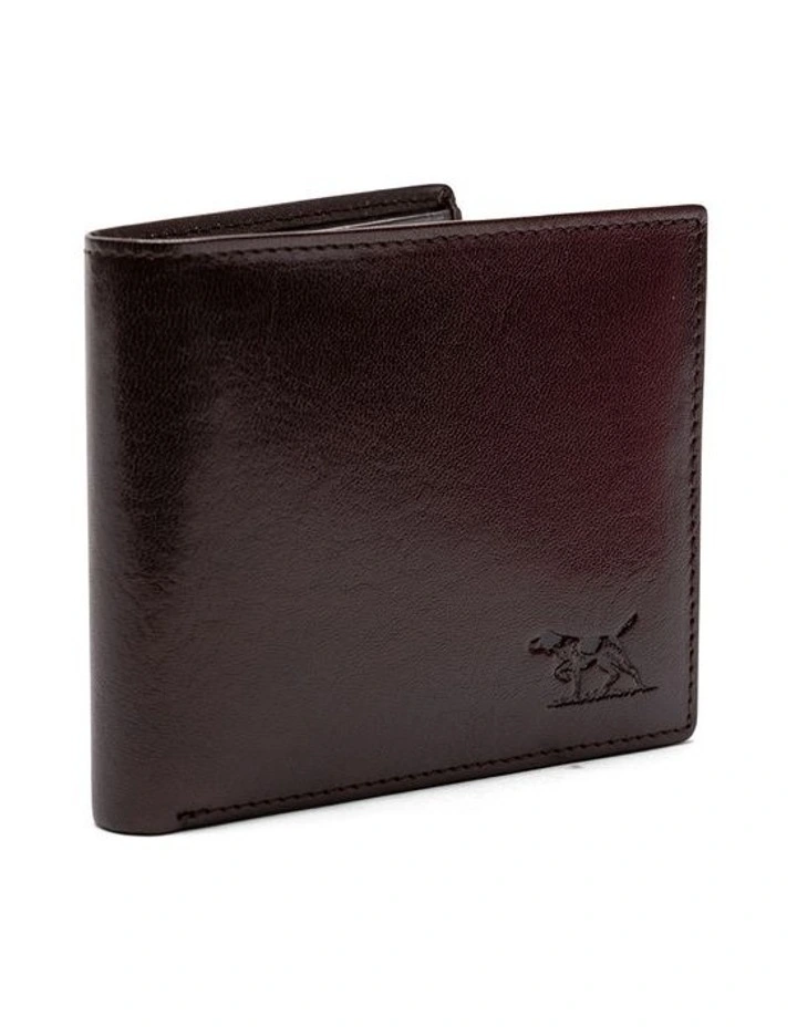 Wakefield Bi-Fold Wallet in Chocolate