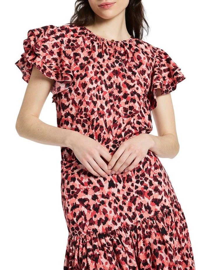 Spot In The Dark Top in Leopard Luau