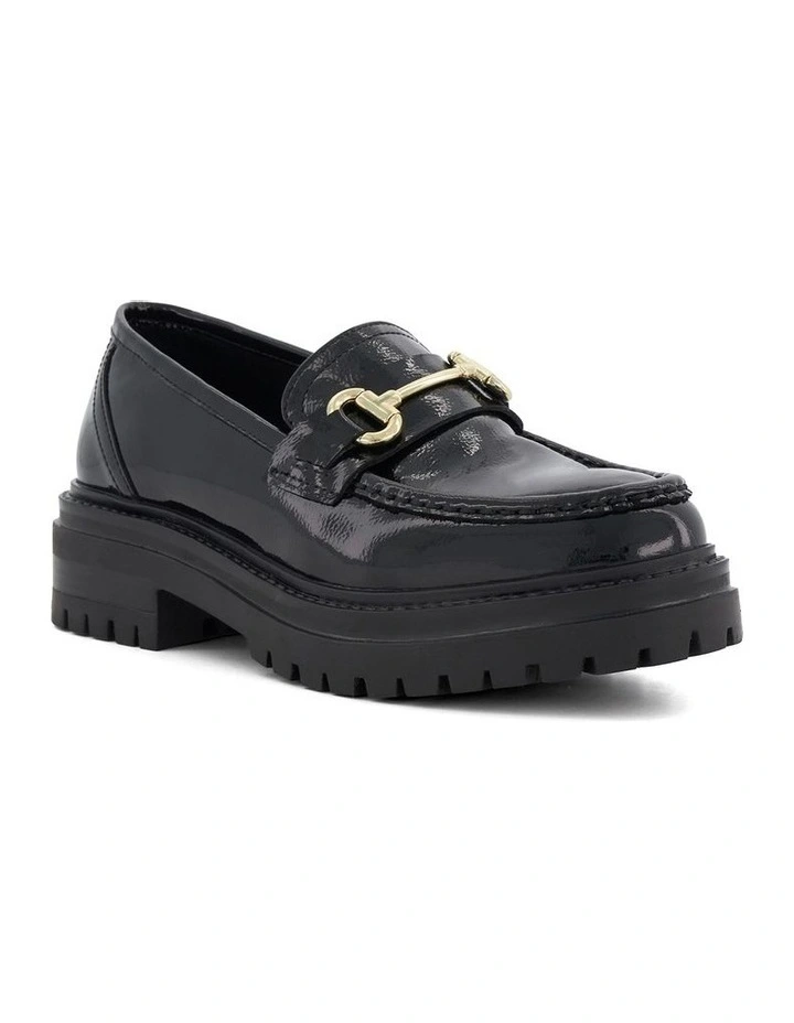 Gallagher Loafers in Patent Black