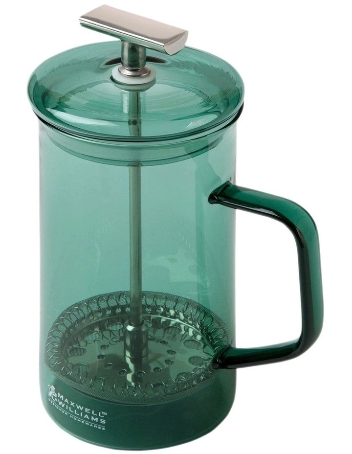 Gift Boxed Blend Sala Glass Plunger 350ml in Forest