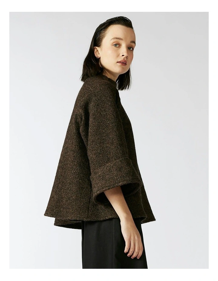 Umber Jumper in Brown