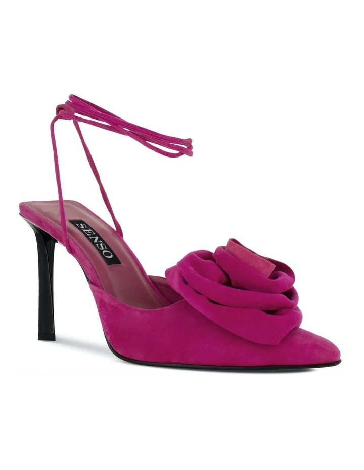 Ottilie Heeled Sandals in Camelia