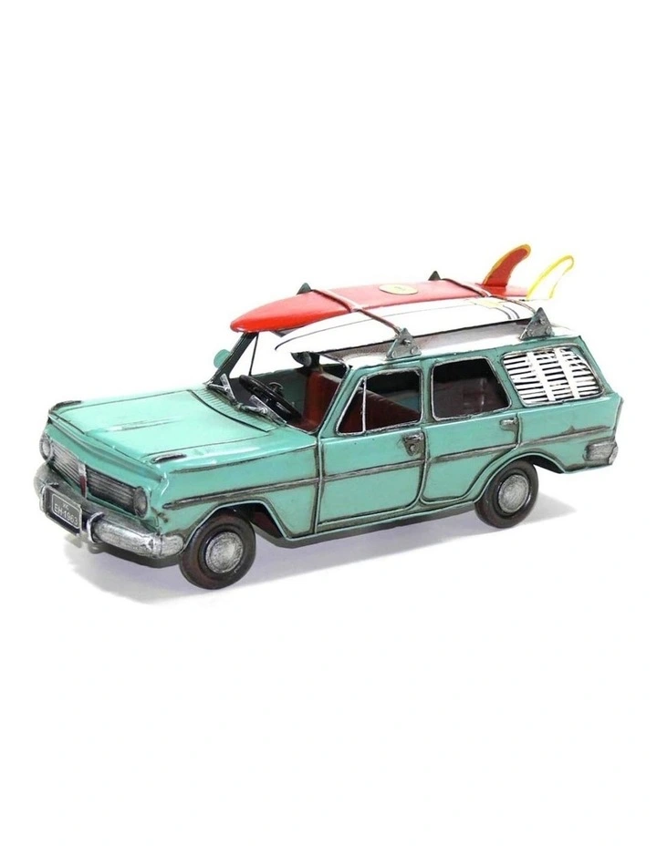 EH Station Wagon Car with Surfboards Ornament 29cm