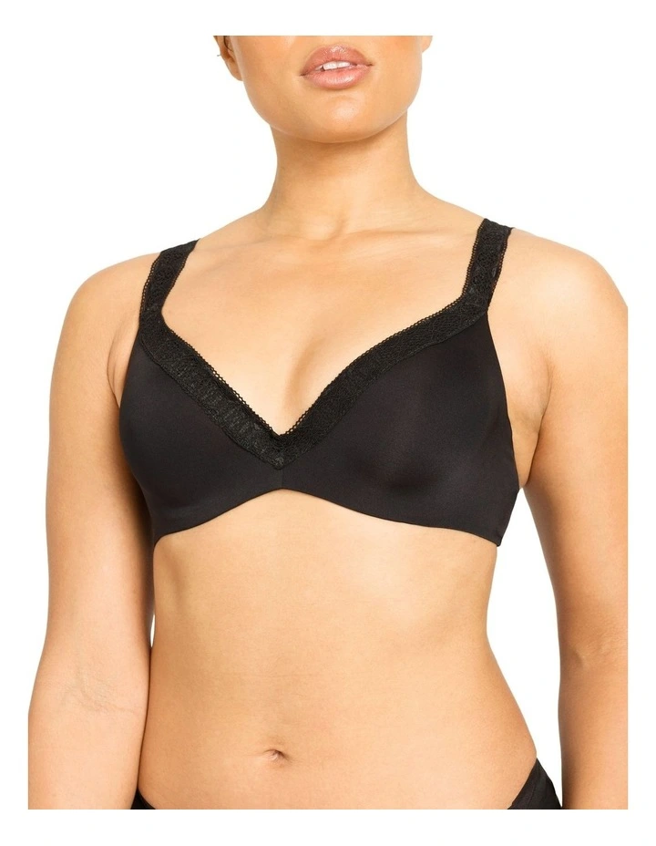 Barely There T-Shirt Bra in Black