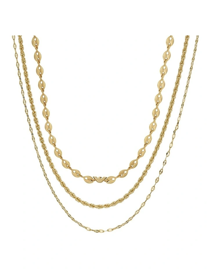 Logo Essentials Necklace in Gold
