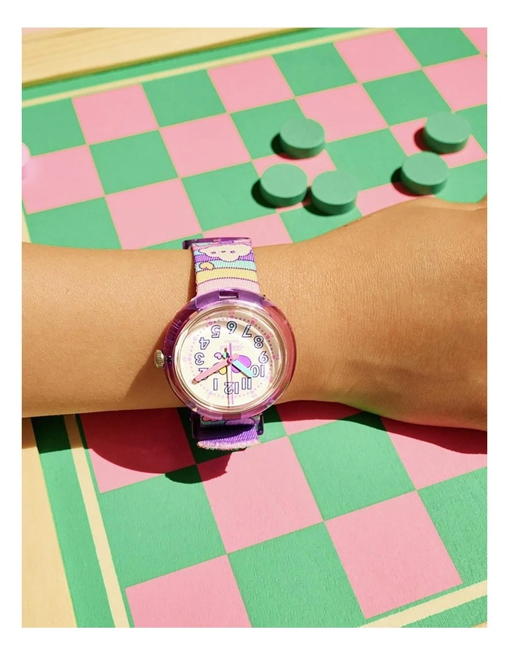 Cloud Level Watch in Purple