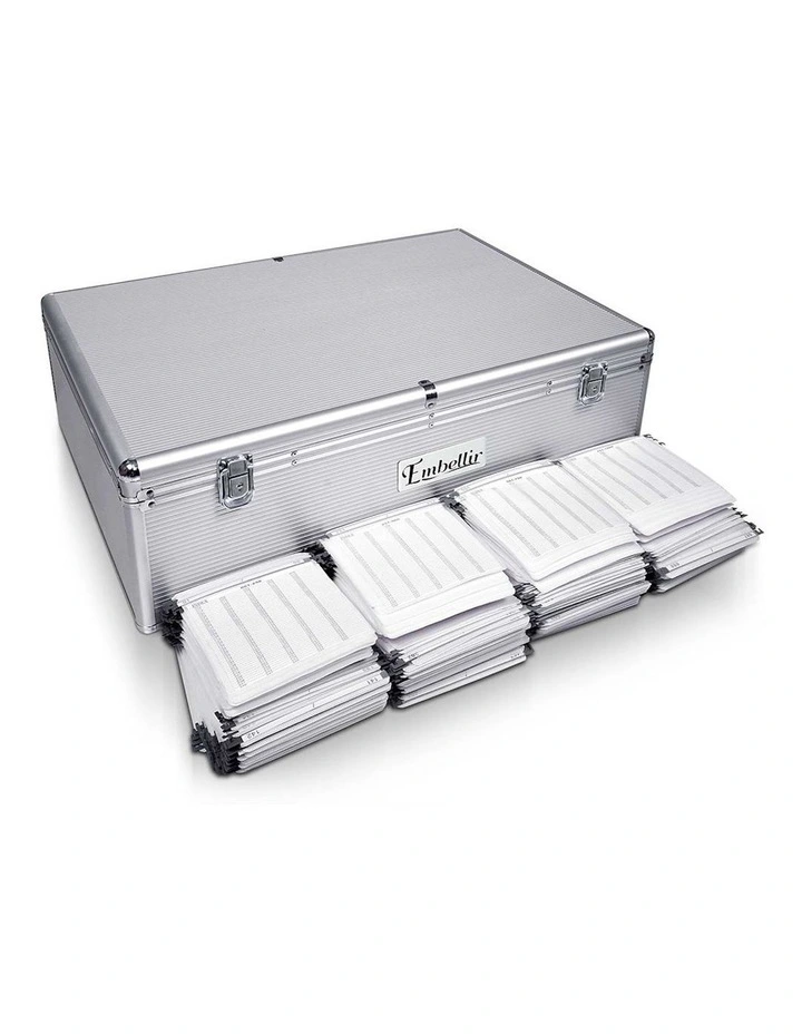 CD/DVD Cases Storage Box 1000 Discs in Silver