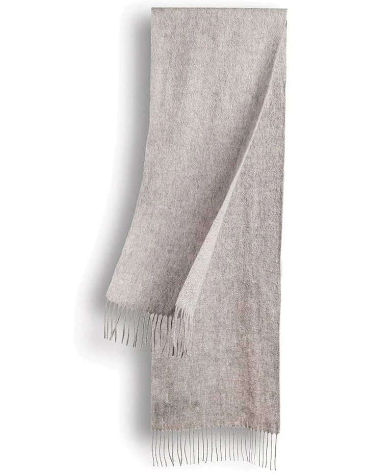 Wool Scarf in Grey