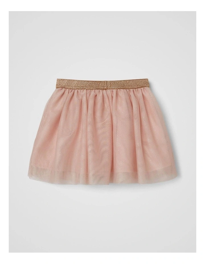 Fotul Tulle Skirt in Rose Smoke