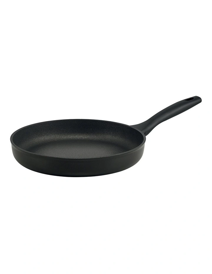 Per Domani Nonstick Induction Open Skillet 28cm in Black