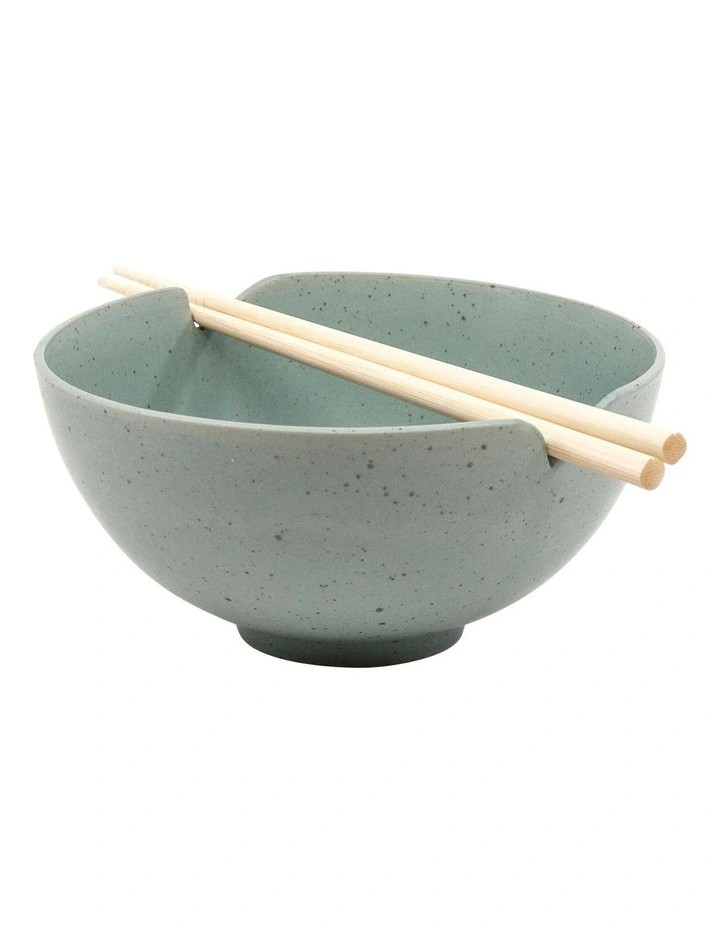 Ikana 16.5cm Bowl with Chopstick Moss