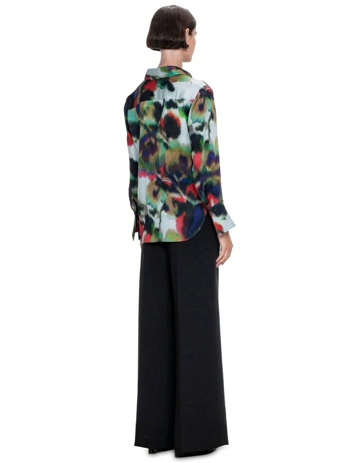 Mirage Bloom Button Shirt in Multi
