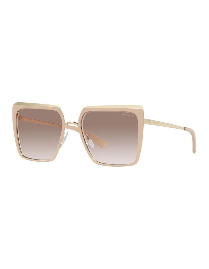PR 58WS Gold Sunglasses