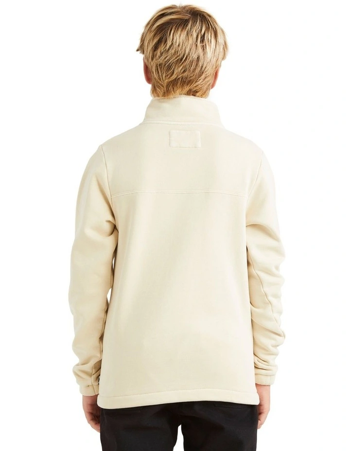 King Prawn Pullover Sweatshirt in Taupe Cream