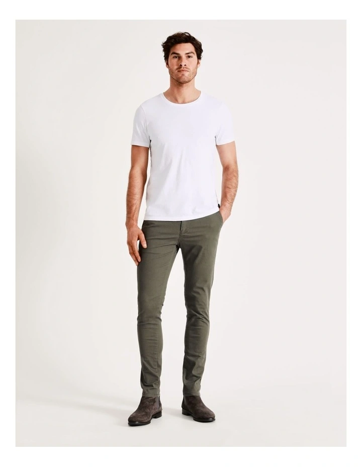 Jack Slim Tapered Chino Pant in Khaki