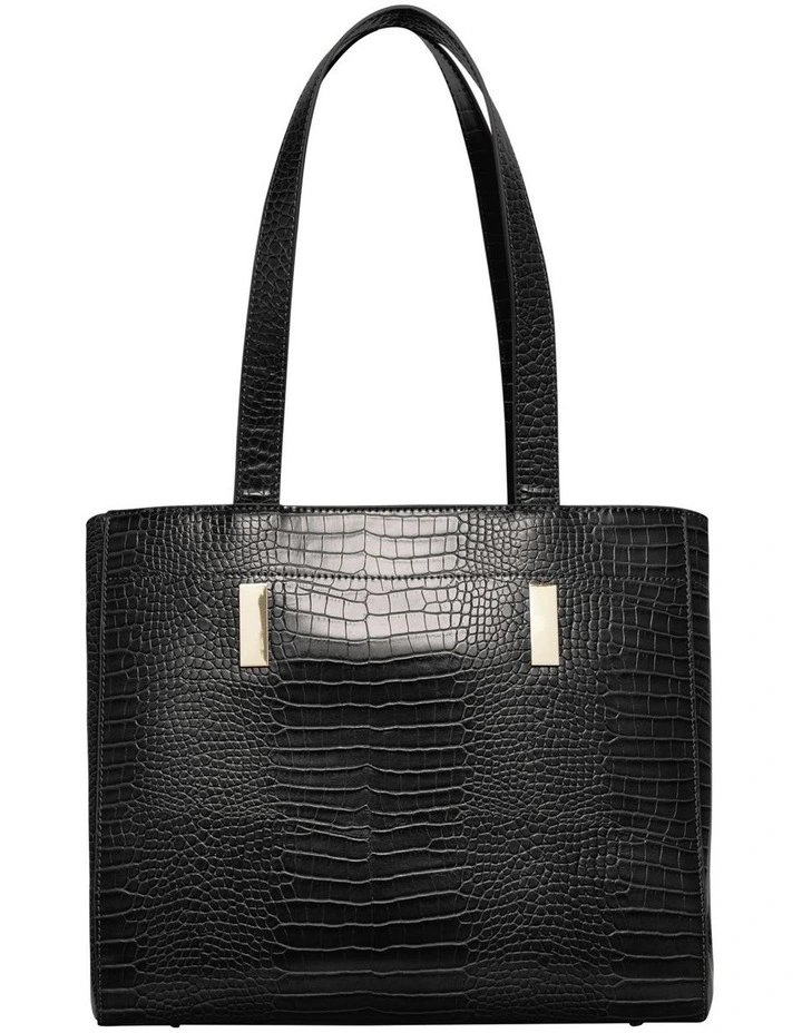 Milli Black Shopper Tote Bag