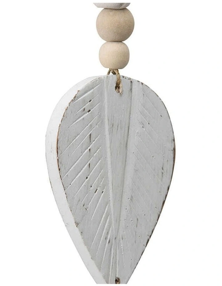 Handmade Beads and Tassles Wall Art 3 Leads in Multi