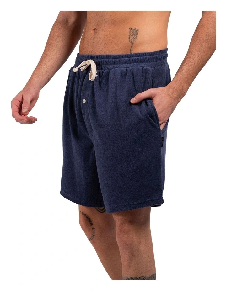 Terry Shorts in Navy