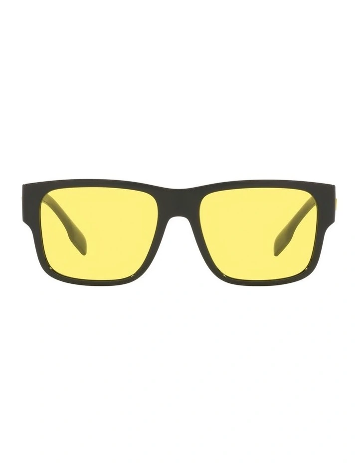 BE4358 Knight Black Sunglasses