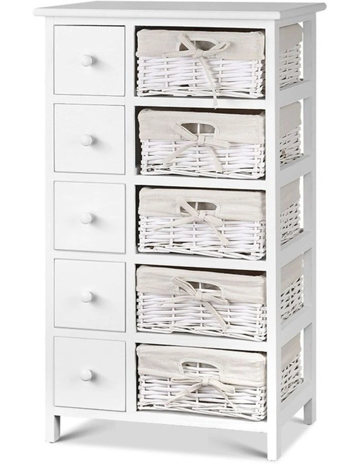 5 Basket Storage Drawers