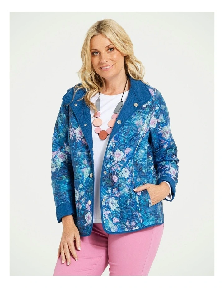 Misty Reversible Print Jacket in Multi