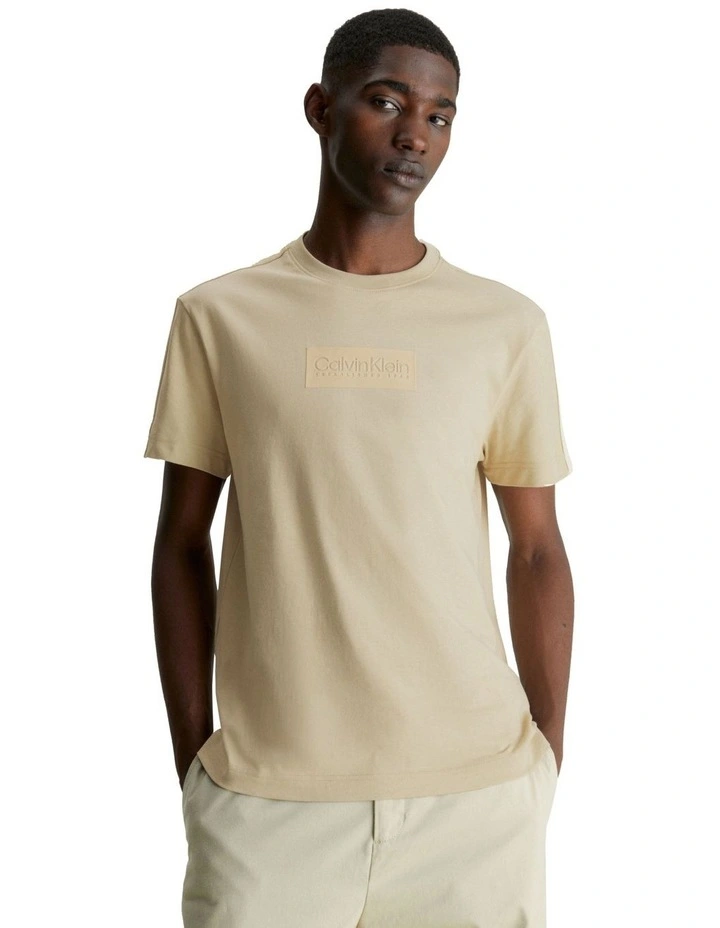 Raised Rubber Logo T-Shirt in Green