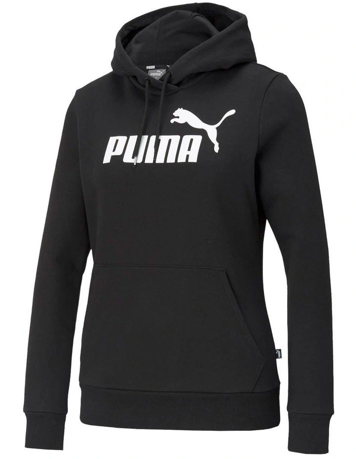 Essential Logo Hoodie In Black