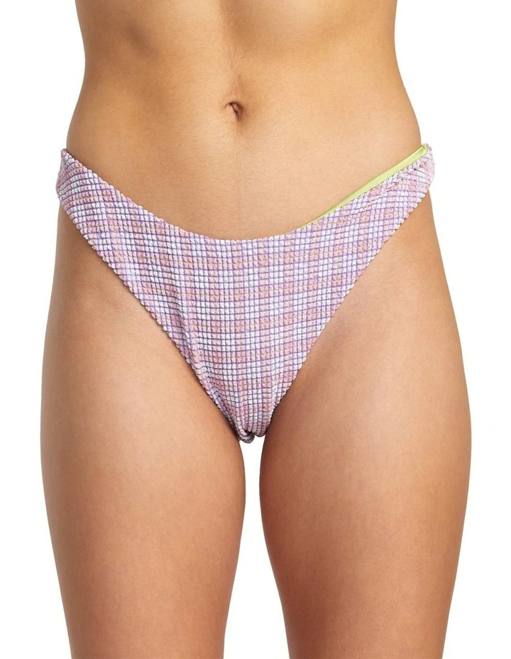 Prepped Medium French Bikini Bottom in Purple