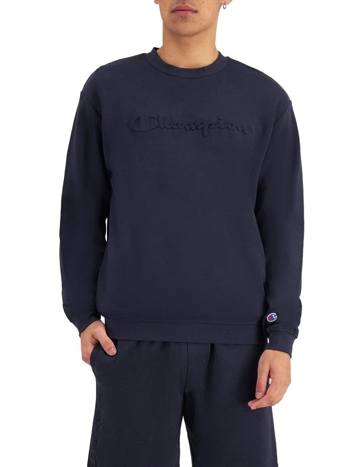 Rochester Tech Crew Sweater in Navy