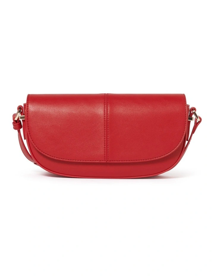 Signature Cindy Shoulder Bag in Red