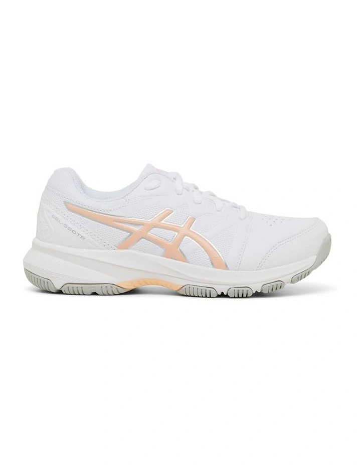 Gel-550Tr Grade School Sport Shoes in White
