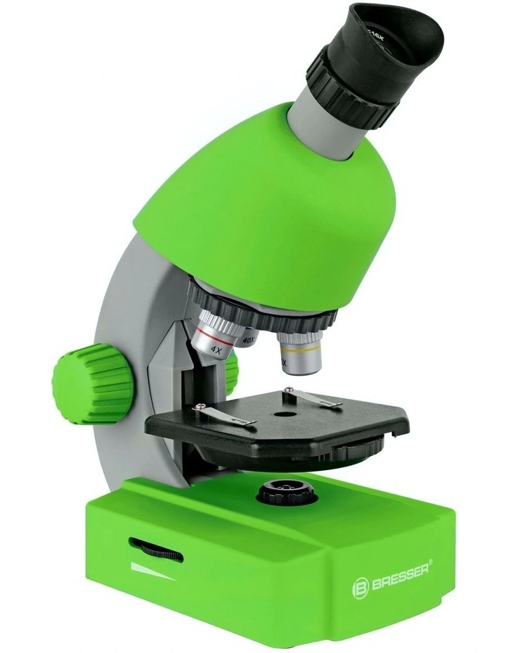 Microscope 40x-640x In Green