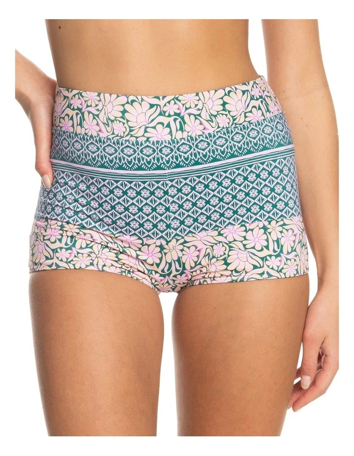 Free Spirit Shorty Bikini Bottoms in Aventurine Free Spirit