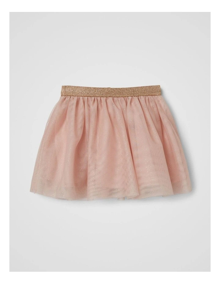 Fotul Tulle Skirt in Rose Smoke