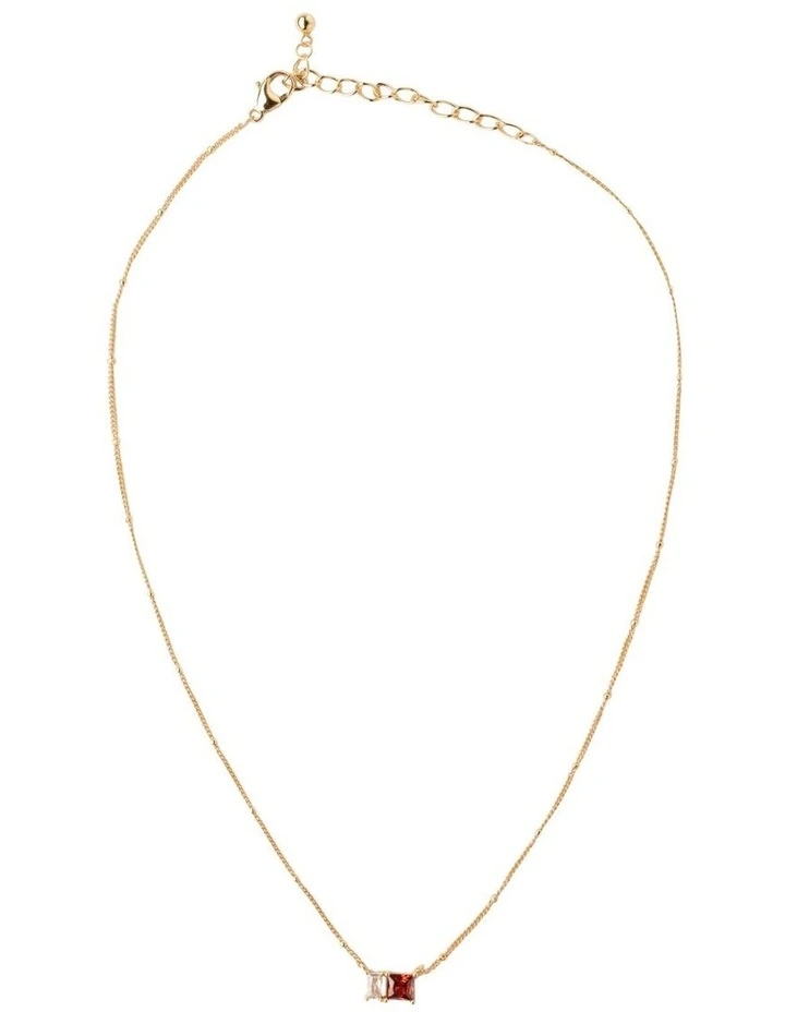 Celestial Necklace in Red