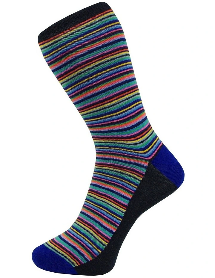 Stria Socks Blue