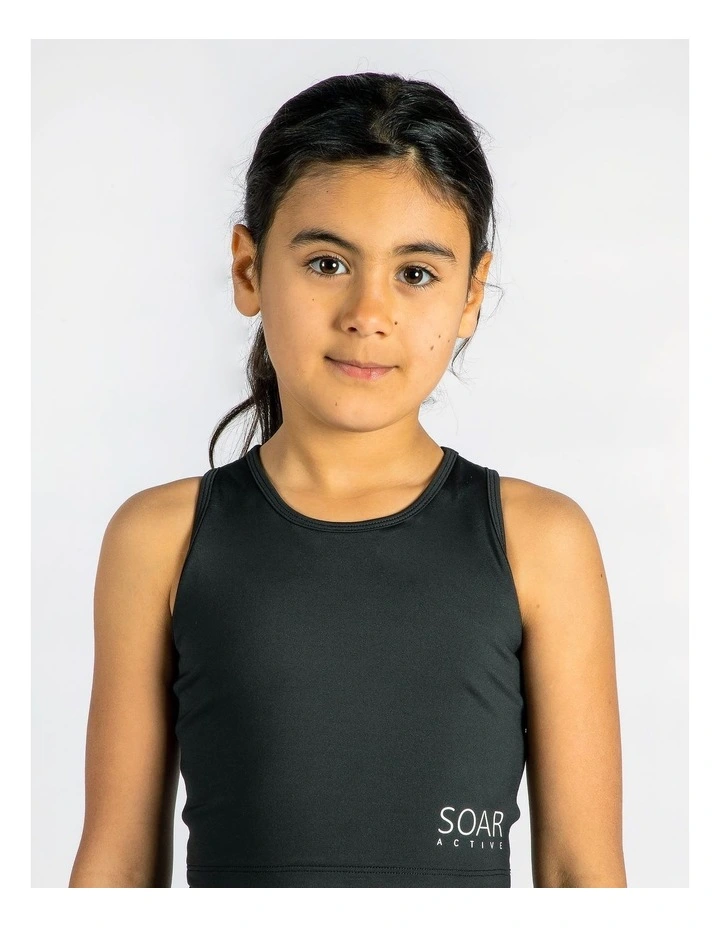 Sport Crop Top in Black