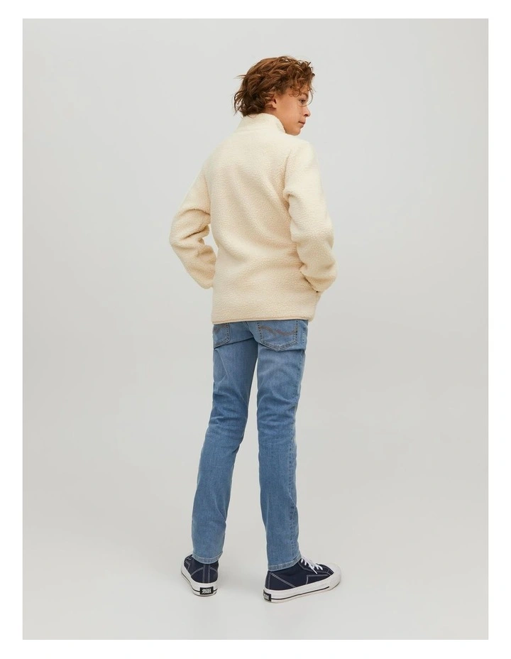 Glenn Original Slim Denim Jeans in Blue Denim