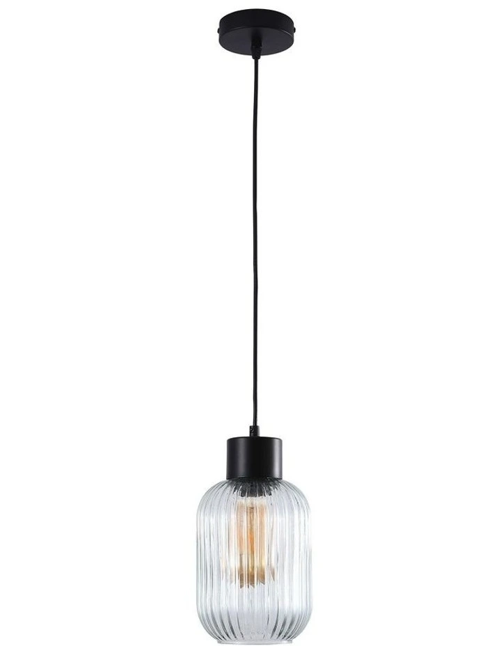 Miller Pendant Light 13cm Black