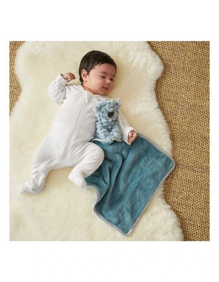 19cm Henry the Koala Comforter in Blue