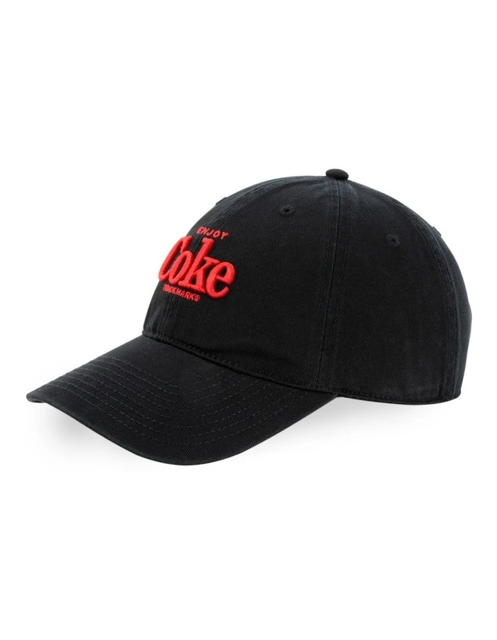 Coke Ball Park cap in Black