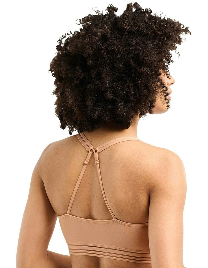 Zen Light Seamless Moulded Wirefree Bra in Nude