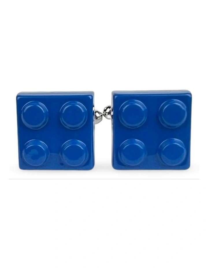 Brick Cufflink in Blue