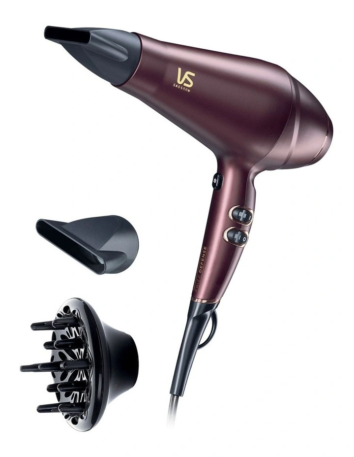 Frizz Defense Salon Hair Dryer in Mahogony