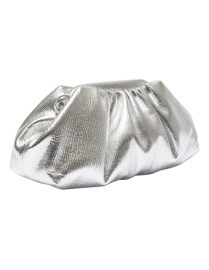 Beau Bag In Silver Metallic
