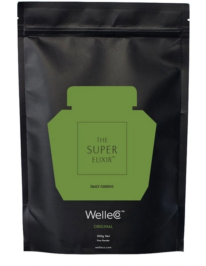 The Super Elixir Greens Original Supplement Refill Pack 300g