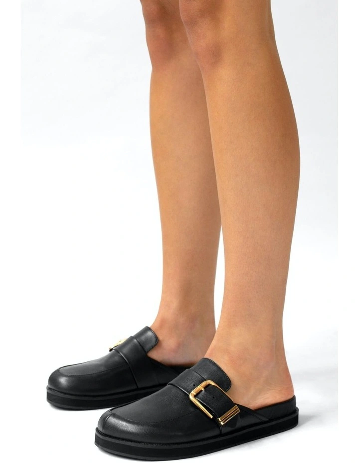 Zimmy I Mules in Ebony