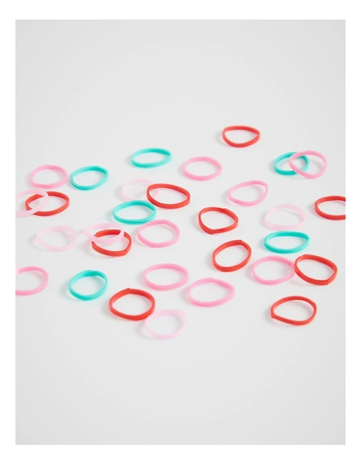 Strawberry Mini Elastics in Multi