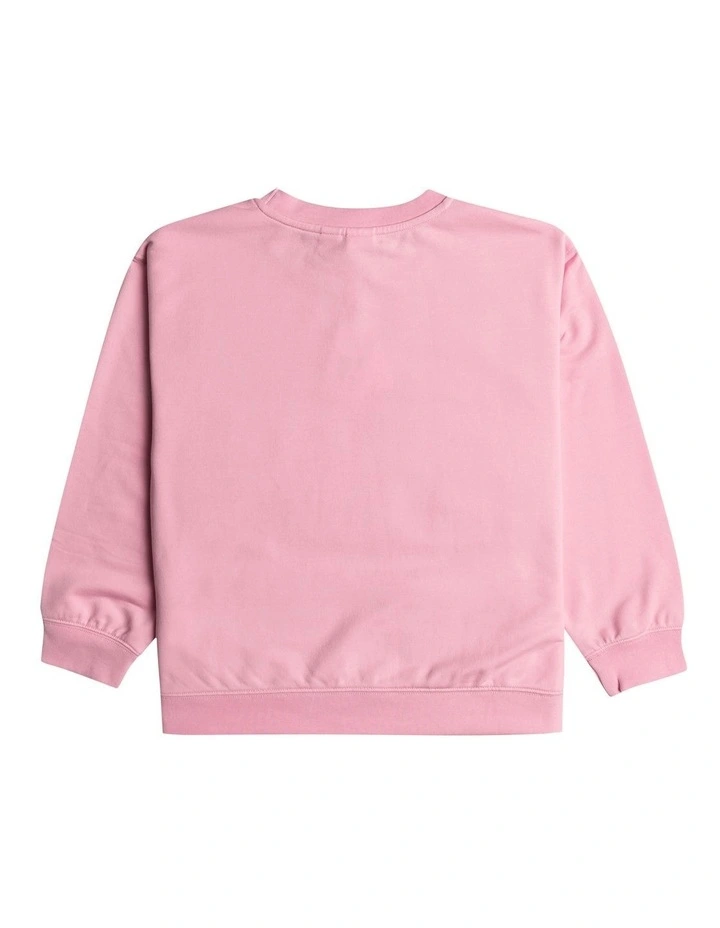 Morning Hike Fleece Sweater in Prism Pink