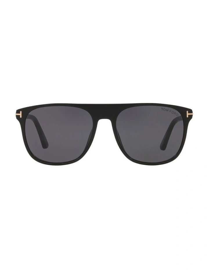 Lionel-02 Sunglasses in Black